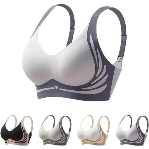 PRICES MAY VARY. 【Dawncog Wireless Push up Bra】Dawncog Wireless Push up Bra for women provide lift and support, while the wireless design ensures you can move freely without any restrictions. 【Daily Bra】Our Dawncog Wireless Push up Bra for women are padded with breathable padding, helping you to build a chest shape. 【Adjustable Shoulder Straps Bra】Dawncog Wireless Push up Bra for women with adjustable shoulder straps, can enable you to adjust for personal needs. 【Wireless Bras For Women】Dawncog Gather Bra, Bra Women, Sports Bras, Push Up Bra, Push Up, Lingerie, Bra, Sports, Design