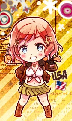 Chibi Nyotalia America, Hetalia. This reminds me of the episode in Beautiful World "I'M THE HEROINE! Don't do drugs kids." Amelia Jones, Aph America, Hetalia America, Hetalia Characters, Hetalia Axis Powers, Chibi Characters, Cute Chibi, Fan Fiction, Awesome Anime