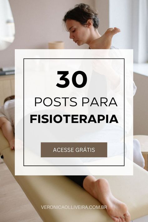 Quer destacar sua clínica de fisioterapia no Instagram? Descubra 30 ideias de posts incríveis para atrair mais pacientes e crescer seu perfil de fisioterapeuta! De dicas de alongamento a depoimentos de pacientes, temos tudo para transformar seu conteúdo. 📲💼 #Fisioterapia #Fisioterapeuta #ClínicadeFisioterapia Physical Therapy, Personal Trainer, Pilates, No Instagram, Physics, Marketing, Instagram