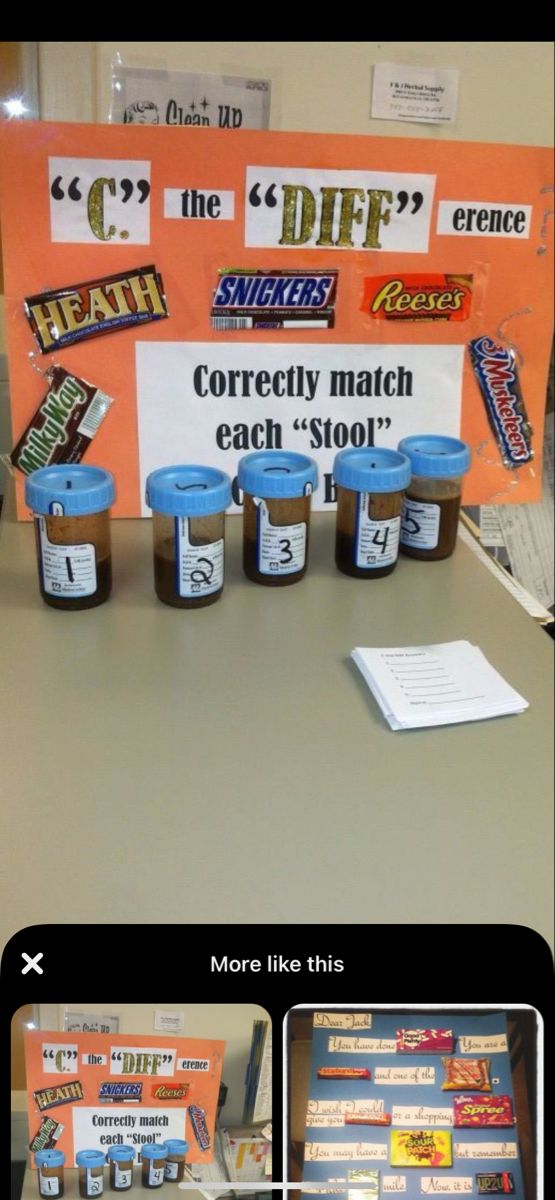 an image of some food items for sale on the table in front of a sign that says, correctly match each's too