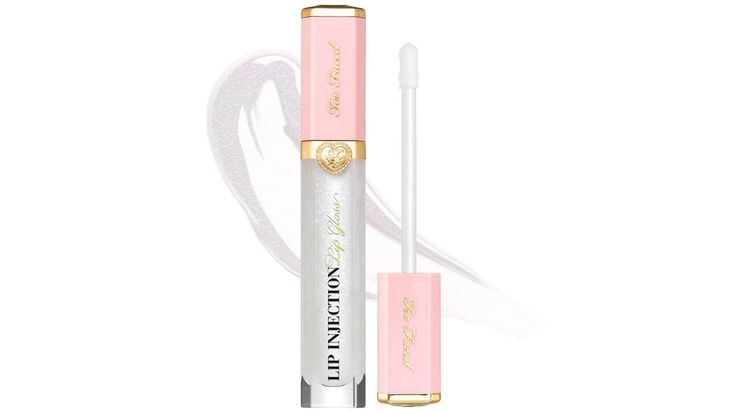 What it is: A plumping lip gloss that drenches lips in a beautiful, plush, multidimensional, juicy color. Formulation Type: Lip Gloss Benefits: Hydrating and Plumping Highlighted Ingredients: - Iconic Lip Injection Plumping Power: Visibly plumps for a fuller pout. Ingredient Callouts: Free of parabens. It is also vegan, gluten-free, cruelty-free. What Else You Need to Know: This lip gloss is formulated with Too Faced’s scientifically advanced lip-volumizing technology, which delivers immediate, Lip Injection Lip Gloss, Hydrating Lip Gloss, Lip Injections, Mood Boosters, Cruelty Free Cosmetics, Plumping Lip Gloss, Lip Plumper, Beauty Industry, Ulta Beauty