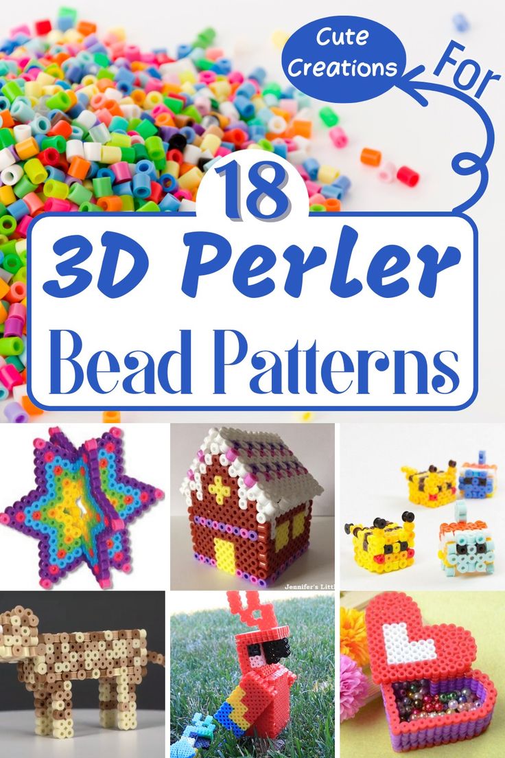 Free Pearler Bead Patterns, 3d Fuse Beads Ideas, 3d Perler Bead Template, How To Make 3d Perler Beads, Perler Bead 3d Figures, Melty Bead Patterns 3d, Simple 3d Perler Bead Patterns, 3d Perler Bead Patterns Tutorials Easy, 3d Melting Bead Patterns