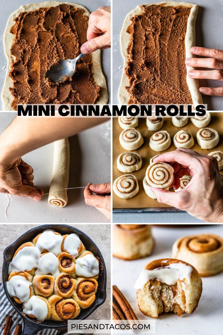 how to make mini cinnamon rolls