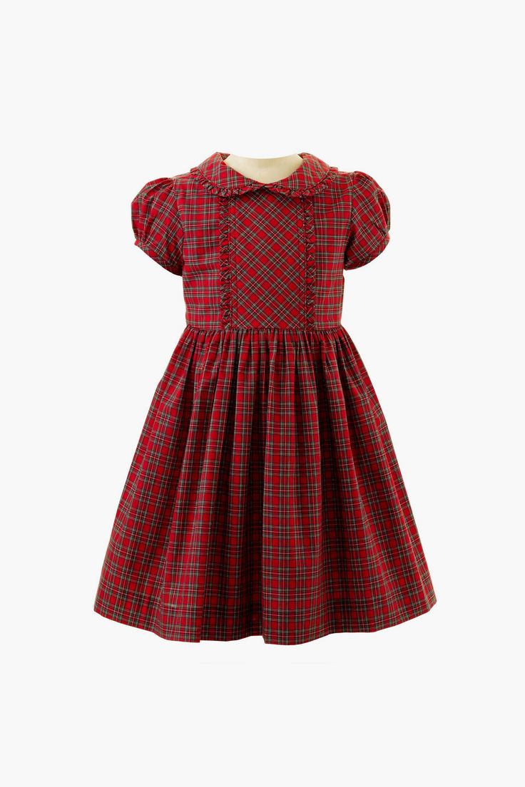 Girls Smocked Christmas Dress, Gothic Nursery, Smocked Christmas Dresses, Hand Smocking, Christmas Wardrobe, Rachel Riley, Toddler Party Dress, Toddler Wearing, Girls Smock