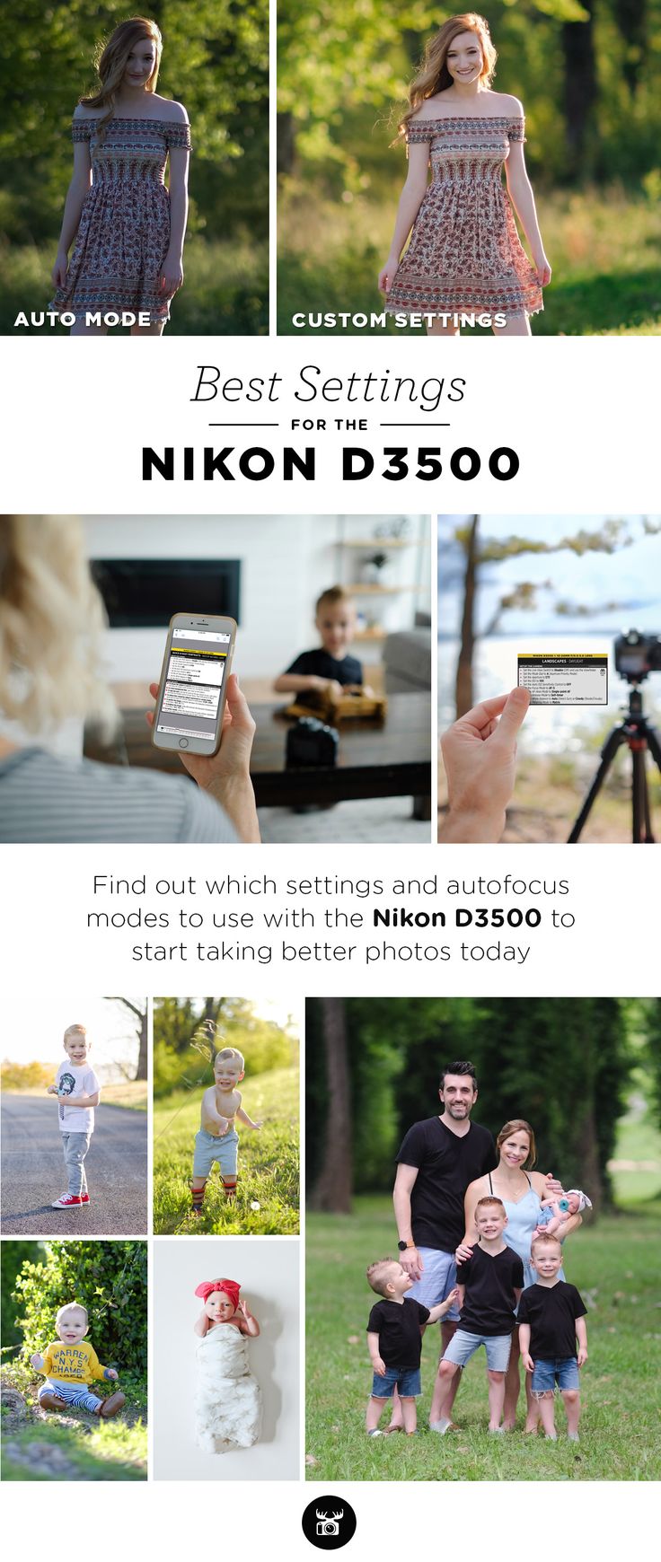 an advertisement for the nikon ds900 camera with photos and text on it