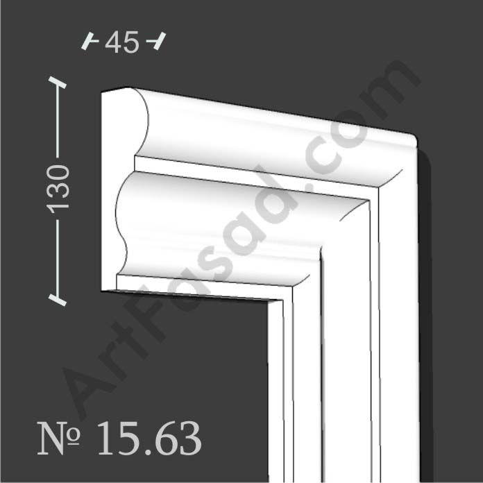 an image of a white window frame with measurements for the top and bottom corner,