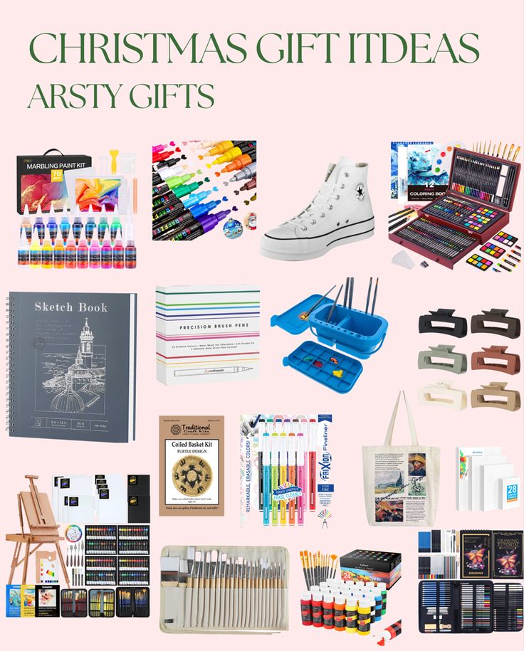 christmas gift ideas for arty gifts