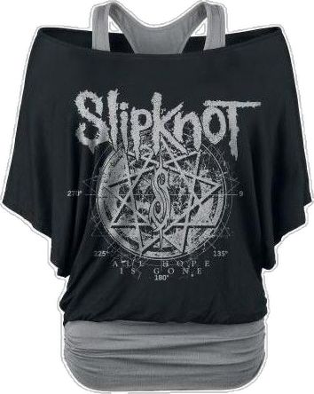 Slipknot T Shirt, Band Shirt Outfits, Slipknot Shirt, Star Symbol, Tokyo Street Fashion, Girls Shirt, Emo Outfits, Band Shirt, Slipknot