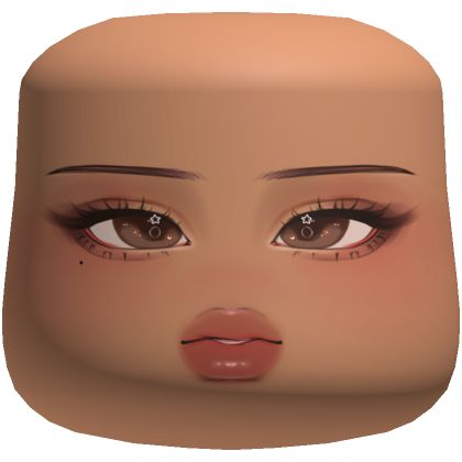 Makeup Roblox Faces, Roblox Makeup Faces, Roblox Face Codes, Roblox Makeup, Brown Hair Roblox, Preppy Kids, Roblox Skin, Latina Makeup, Pimples On Face