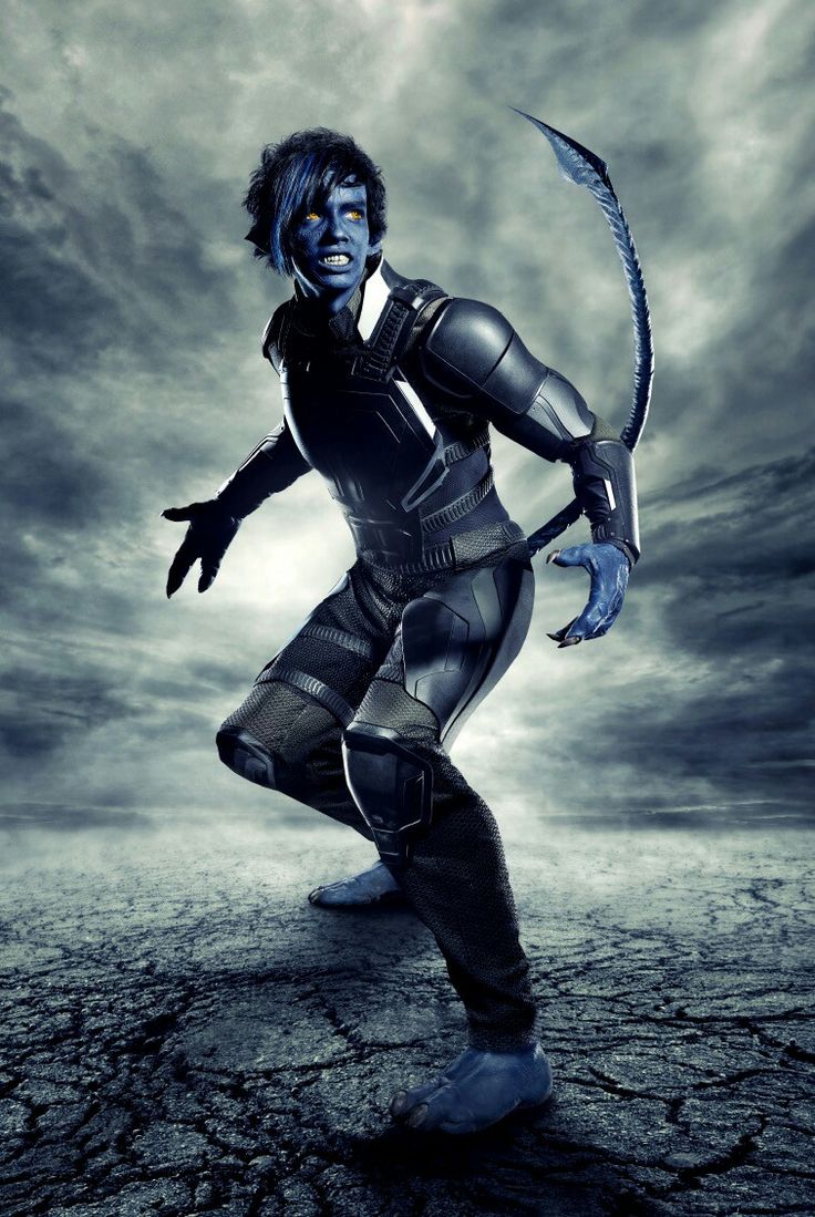 Nightcrawler (Kurt Wagner) Nightcrawler Marvel, Nightcrawler Xmen, Dc Comics Funny, Dc Comics Logo, Marvel 4k, Logo Dc, Xmen Apocalypse, X Men Apocalypse, Friends Photoshoot