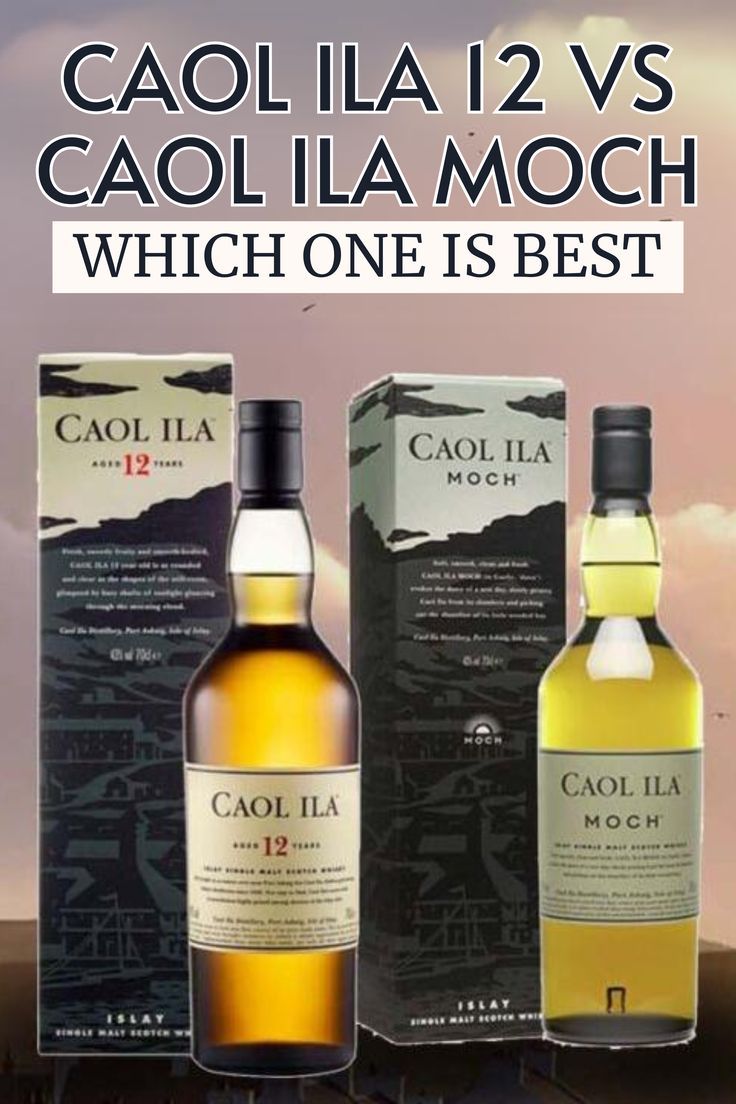 Here is a Caol Ila 12 Vs Caol Ila Moch Islay Whisky, Compare And Contrast, Bourbon Whiskey, Single Malt, Scotch Whisky, Best Buy, Scotch, Bourbon, Whiskey