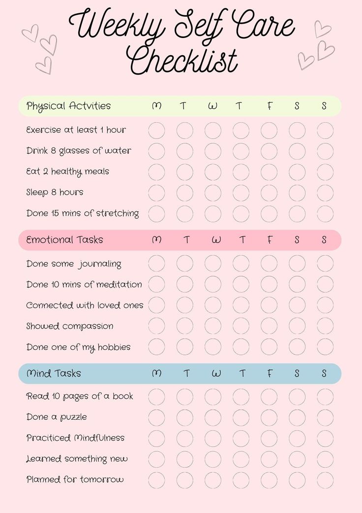 : 5 Simple Ways to Take Care of Yourself  #selfcare #wellness #mentalhealth #selflove  5 simple ways to take care of yourself, including: eating healthy, getting enough sleep, exercising, and spending time with loved Physical Self Care Checklist, Self-care Routine List, Self Care Chart, Standards List, Weekly Self Care Checklist, Self Care Template, Week Routine, Daily Self Care Checklist, Weekly Self Care