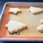 some cookies that are sitting on a cookie sheet