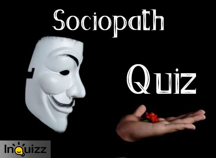 a white mask with the words soctopathh quiz in front of it and a hand holding a red flower