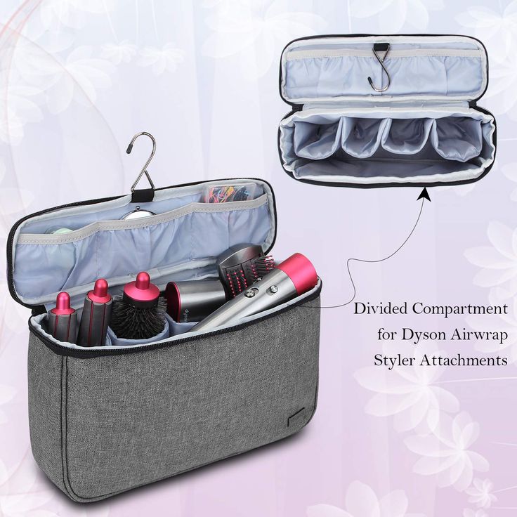 Dyson Air Wrap Organization, Dyson Airwrap Travel Case, Dyson Air Wrap Storage, Airwrap Storage, Dyson Air Wrap, Travel Organiser, Air Wrap, Hair Dryer Storage, Phone Case Store