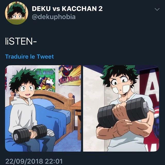 an image of two anime characters on twitter