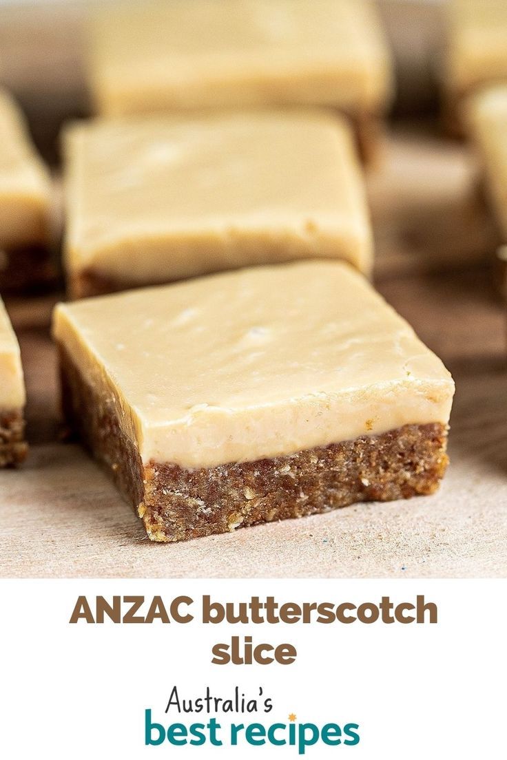 anzac butterscotch slice with australia's best recipes