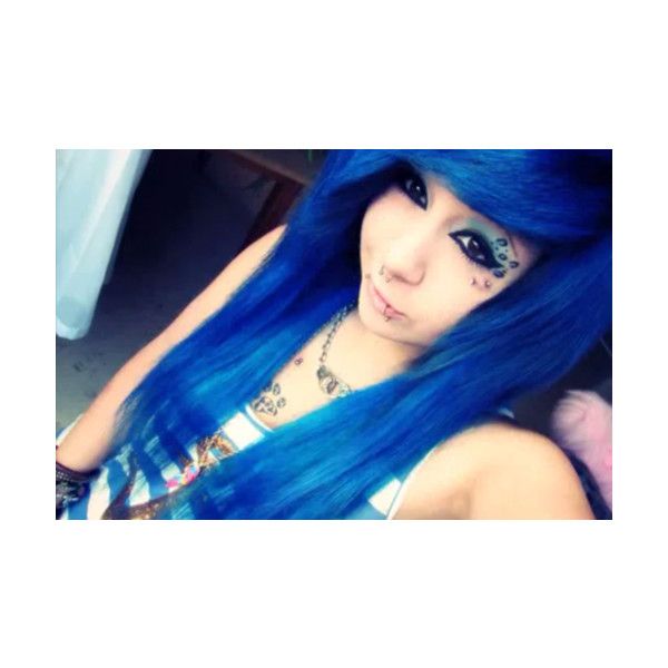 verena schizophrenia | Tumblr found on Polyvore Teal Hair, Hair Cute, Emo Hair, Scene Fashion, Alternative Hair, Scene Hair, Dye My Hair, Emo Girls, Hair Inspo Color