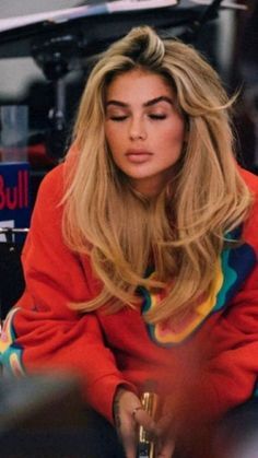 Vacation Hairstyles, Blonde Woman, Blonde Hair Inspiration, 90s Hairstyles, Long Blonde, Long Blonde Hair, Hair Envy, Aesthetic Hair, Layered Hair