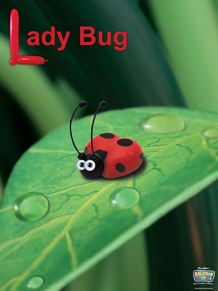 lady bug sitting on top of a green leaf