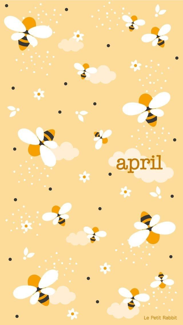 an image of bees flying in the sky with words on it that say, apri