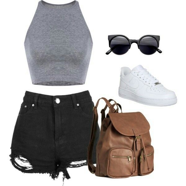 H&m Outfits, Polyvore Outfits Summer, Mood Clothes, Outfits Polyvore, Swag Outfits For Girls, Trendy Summer Outfits, Causual Outfits, Cute Comfy Outfits, The Outfit