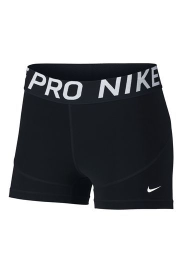 Buy Nike Black Pro 3" Shorts from Next Ireland Shorts Preppy, Outfits With Nike Pros, Pink Nike Pros, Freshman Outfits, Black Nike Pros, Nike Pro Shorts, Nike Running Shorts, Wardrobe Makeover, Active Shorts