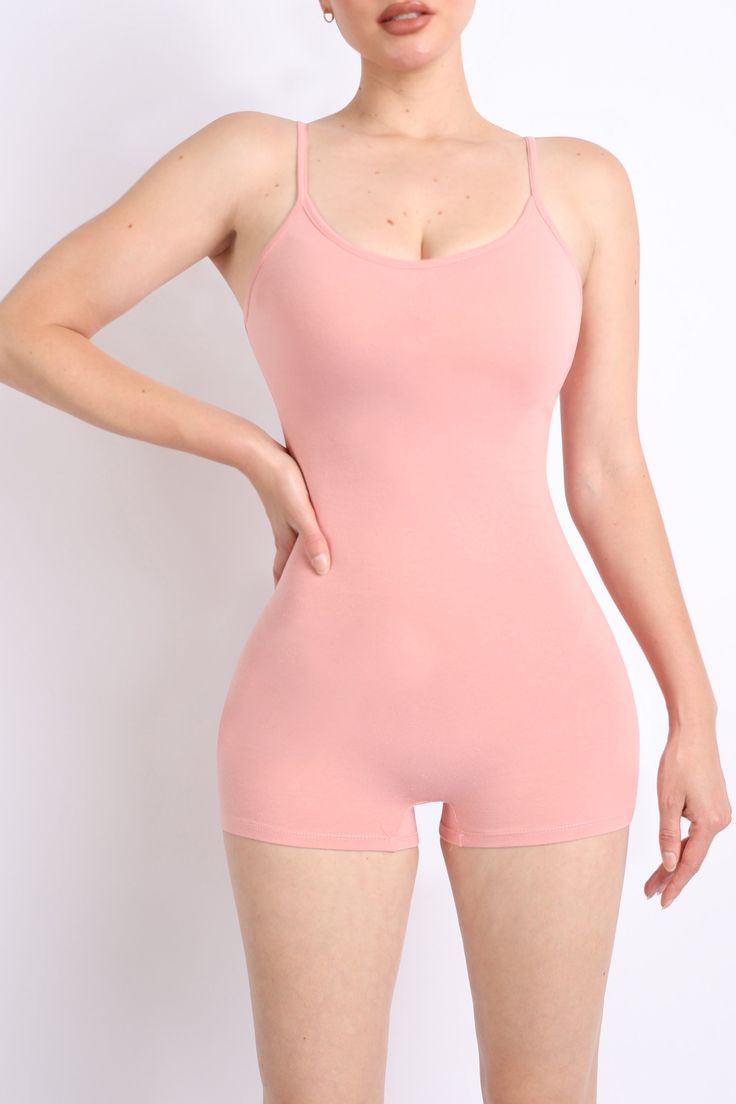 • Available in Multiple Colors• Cotton Spandex• Stretch• Spaghetti strap• Short shorts• 95% Cotton, 5% Spandex• Imported Casual Design, Bodycon Fashion, Body Suit, Rompers Women, Summer Wear, Gym Workouts, Daily Wear, Spaghetti Strap, Everyday Wear