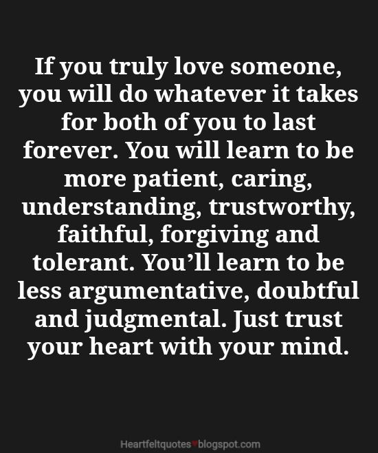 a quote with the words if you truly love someone, you will do whatever it takes for