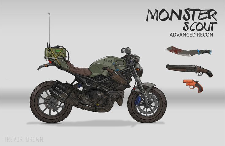 ArtStation - Vehicle Concepts, Trevor Brown Zombie Survival Vehicle, Trevor Brown, Zombie Vehicle, Post Apocalyptic Art, Futuristic Motorcycle, Concept Motorcycles, Apocalypse Survival, Zombie Survival, Post Apocalypse