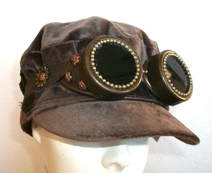 Steampunk Reference, Stuff To Make, Steampunk Aesthetic, Play Clothes, Steampunk Goggles, Steampunk Hat, Steampunk Clothing, Steampunk Art, Fantasy Clothing