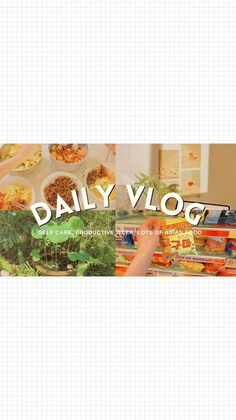 the cover of daily vlogg magazine with images of vegetables and food in bowls