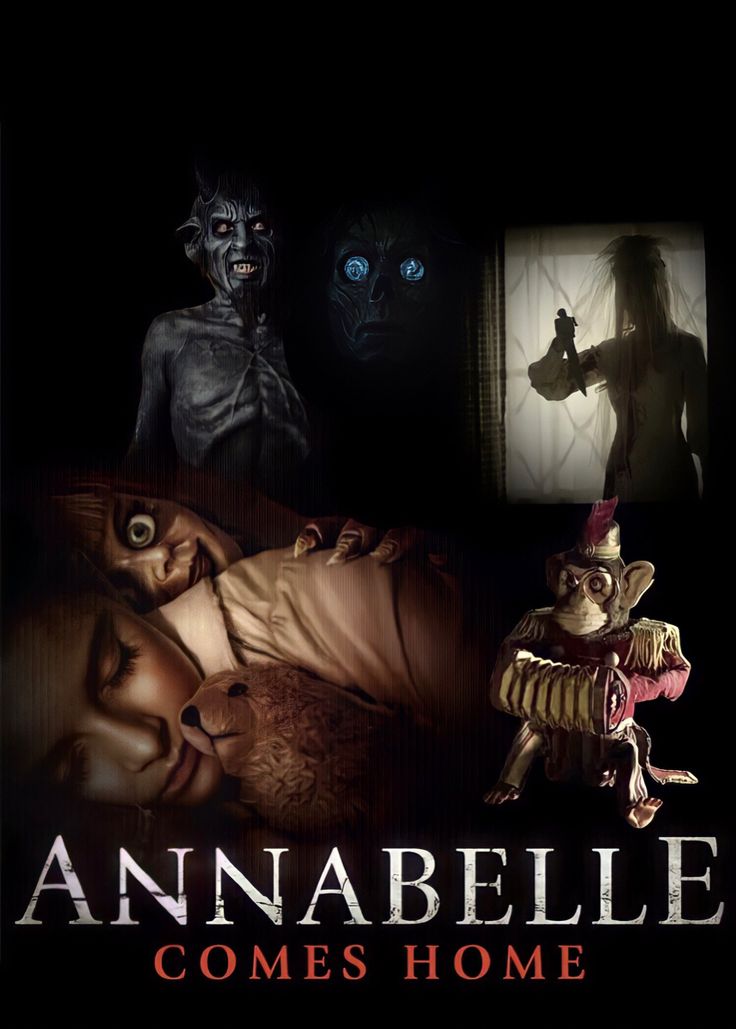 an animated movie poster for the upcoming film, anabellae compshome