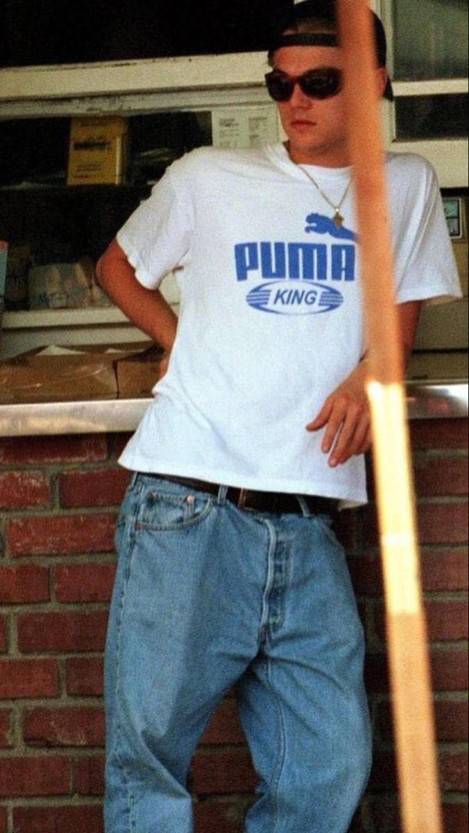 Guys Fits, Young Leonardo Dicaprio, Guy Fits, 90s Fashion Men, 90s Men, Boy Fits, Leo Dicaprio, Estilo Punk, Looks Street Style