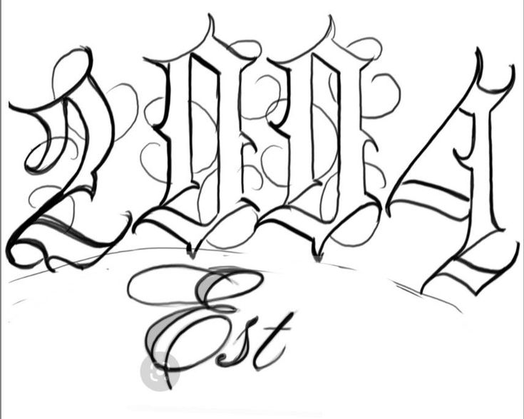 some type of lettering that looks like it is in the middle of an ink painting