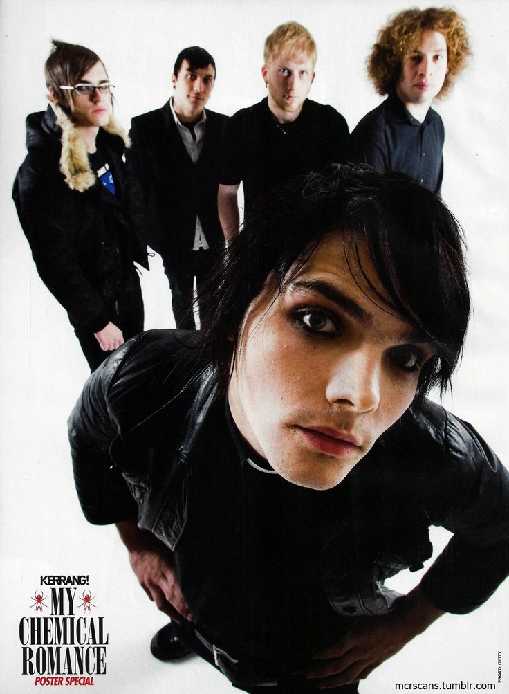 a magazine cover with a woman in leather jacket and four other people standing behind her