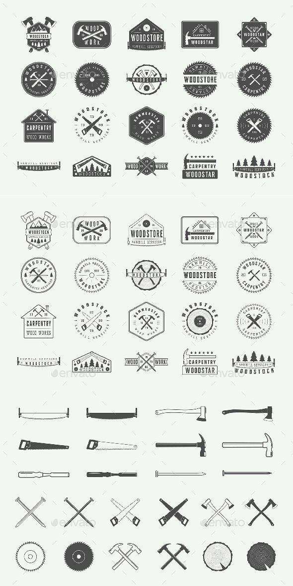 a large collection of logos and emblems