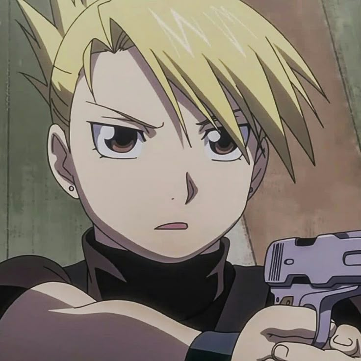 Riza Hawkeye Pfp, Riza Hawkeye Icon, Hawkeye Fma, Fma Icons, Full Metal Alchemist Brotherhood, Riza Hawkeye, Smash Or Pass, Edward Elric, Fullmetal Alchemist Brotherhood