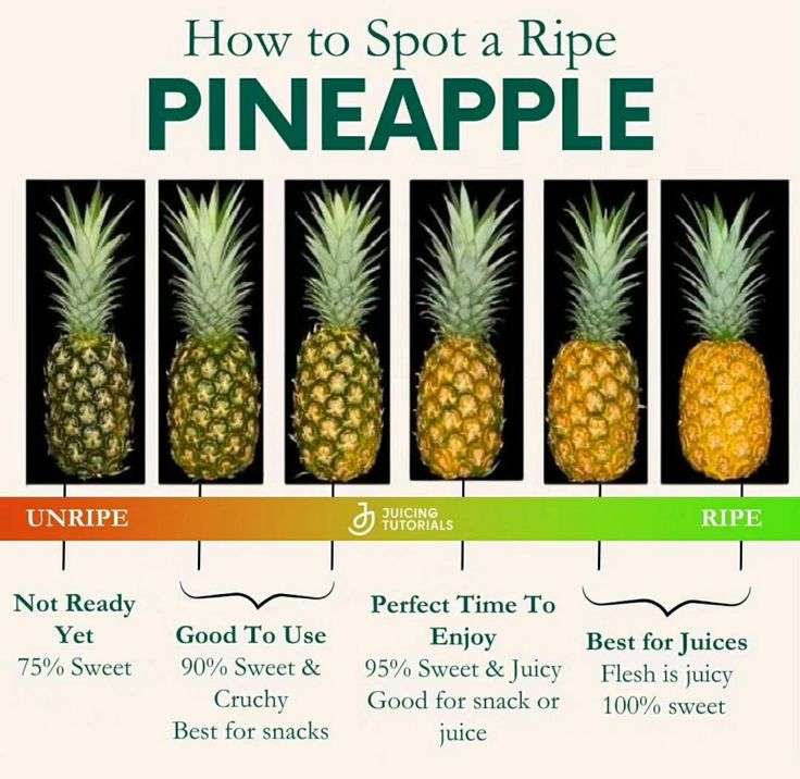 how to spot a ripe pineapple on the tree info poster for pina cola