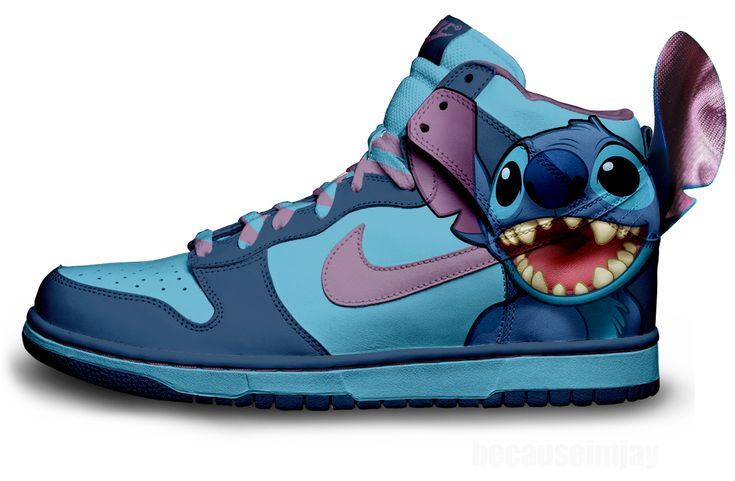 Stitch Nike Dunks by becauseimjay.deviantart.com on @DeviantArt - I want them so much. Lilo And Stitch Merchandise, How To Wear Vans, Lilo And Stitch Quotes, Stitch Toy, Stitch Drawing, Stitch Clothes, Lilo Et Stitch, Disney Shoes, Cute Stitch