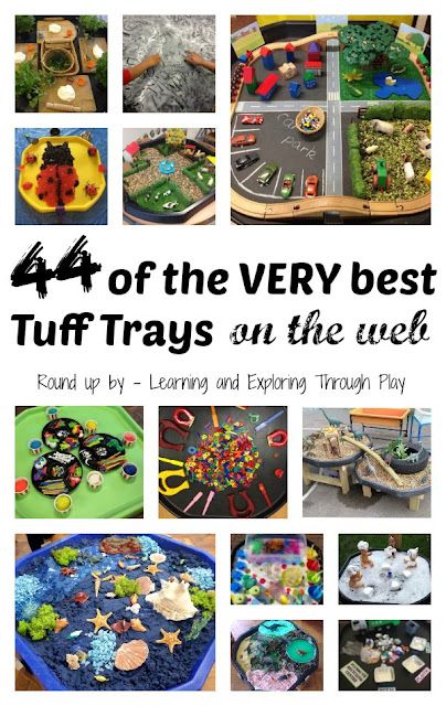 the cover of 4 of the very best tuff trays on the web