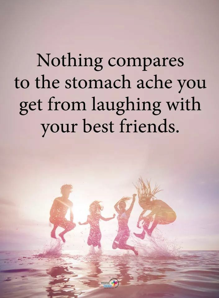 three children jumping into the water with their arms in the air and saying nothing compares to the stomach ace you get from laughing with your best friends