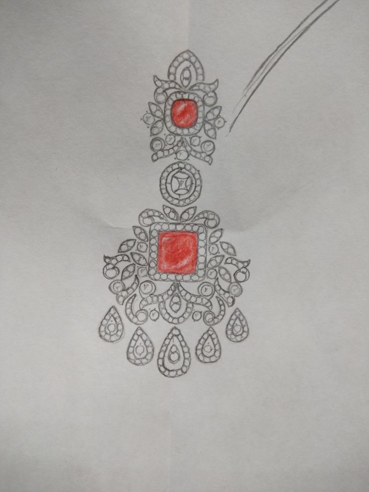 Traditional Jewelry Drawing, Modern Diamond Jewelry, Jewel Drawing, Brooch Design, Jewelry Knowledge, Diamond Pendent, Art Jewelry Design, Jewellery Design Sketches, Jewelry Illustration