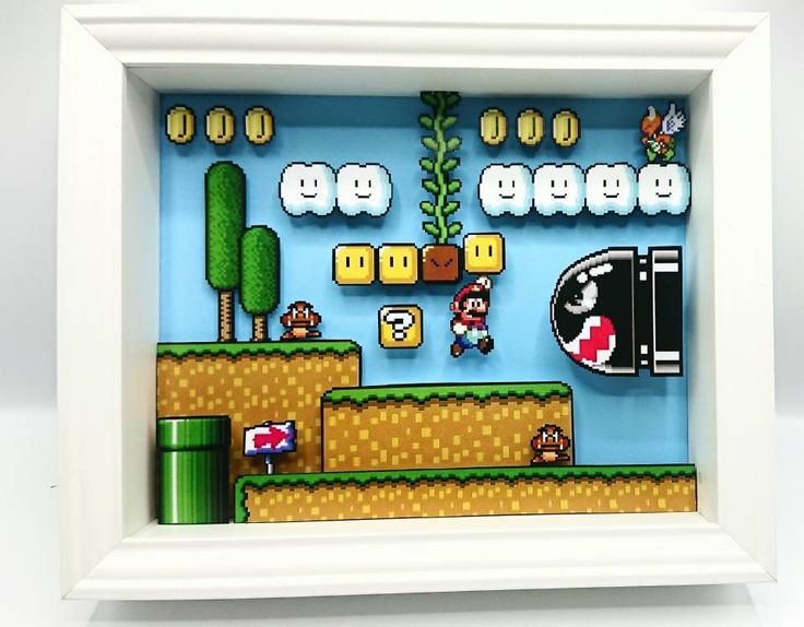 an image of a video game being displayed in a frame