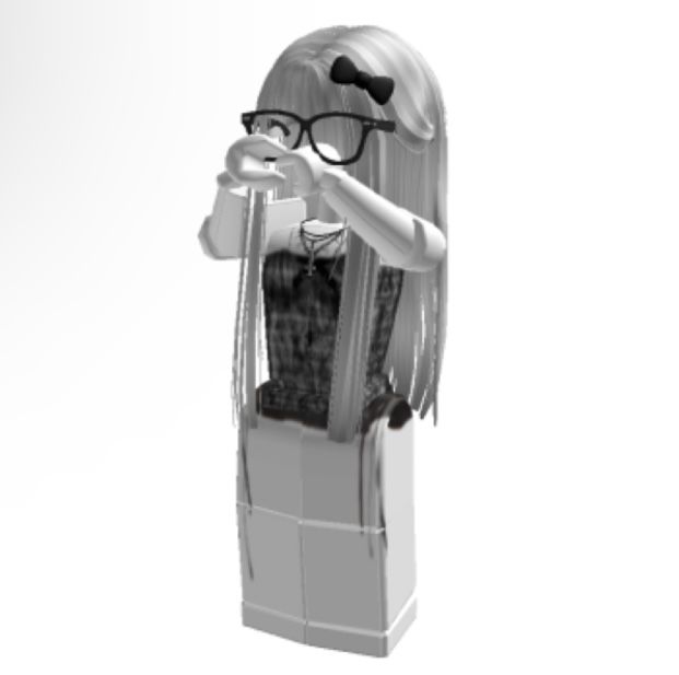 a lego figure with glasses and a bag on it's head, standing in front of a white background