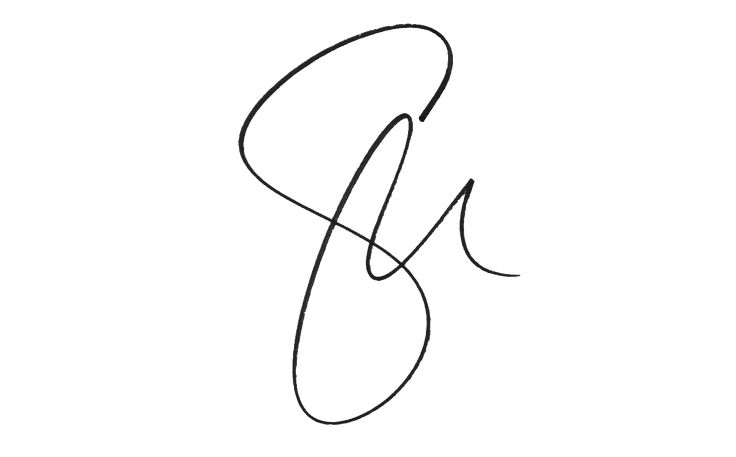 the letter b is inscribed in black ink