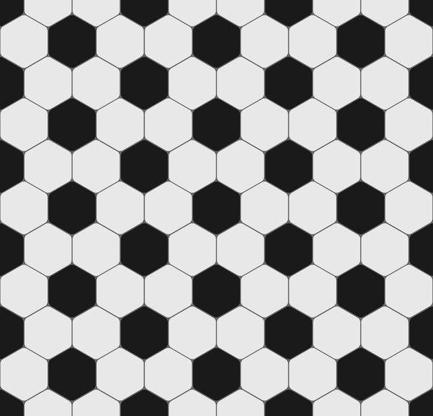 an abstract black and white pattern with hexagonal shapes