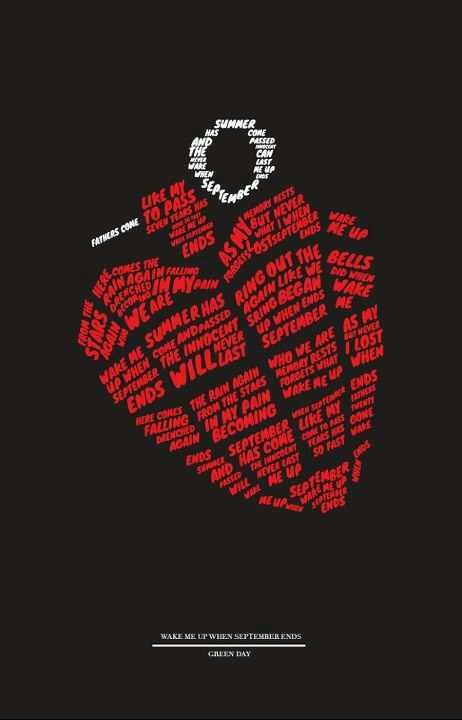 the rolling stones poster with words written in red and black on a black background,