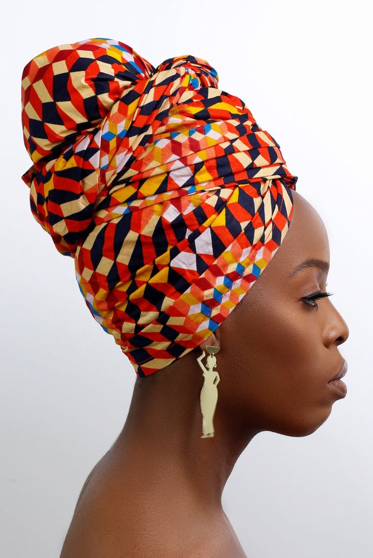 Edina – Kpellé Designs Monrovia Liberia, African Scarf, African Hair Wrap, Headwrap Tutorial, Head Wrap Styles, African Accessories, Hair Wrap Scarf, Bridal Headwear, African Head Wraps