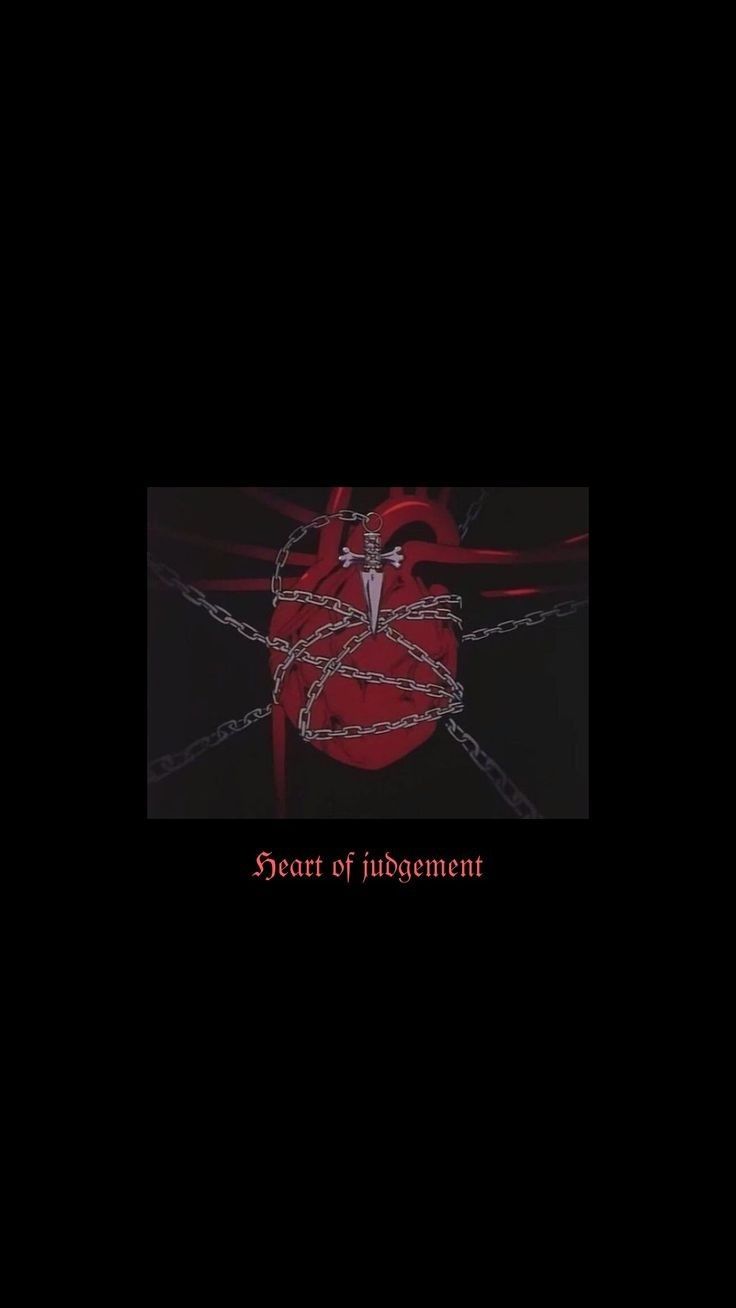 the cover art for an upcoming album,'heart of absemnt'with chains and